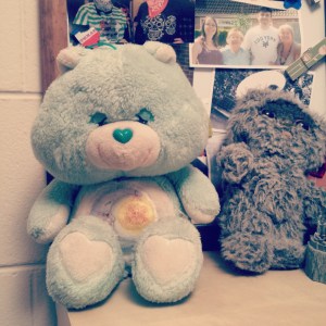 Yes. I still have a Care Bear. (For my health).